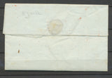 Lettre Franchise du Secréte du Cons-d'état rouge Rare Signé Lacué P2766