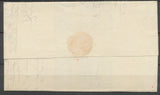 1740 Lettre avec marque manuscrite de ninove Belgique rare P2772