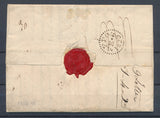 1829 Lettre Marque P66P MULHAUSEN Rare marque pour Londres HAUT-RHIN(66) P2790