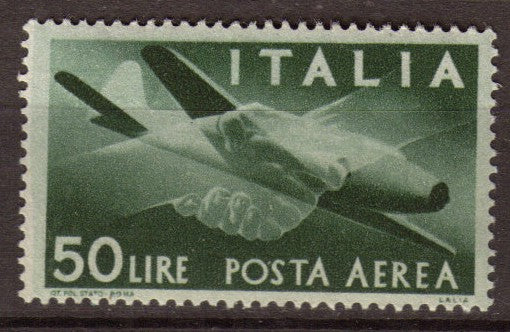 Italie Air mail Scott C113 AP58 50l deep green. MNH P287