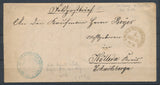 1870 Lettre soldat de Taverny CAD K.PR.FELD.POST EXR.D.RESERVE 4 ARMEE OPS P2945