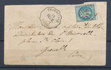 1869 Enveloppe N°29 obl FM2+ Conv. Station THIONVILLE HET.M. MOSELLE(55) P3024