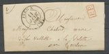 1848 Lettre CAD TYPE 13 FREJUS en Port payé VAR DEPARTEMENT 78 TB P3042