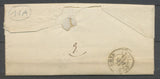 1848 Lettre CAD TYPE 13 FREJUS en Port payé VAR DEPARTEMENT 78 TB P3042