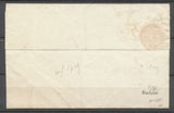 1829 Lettre en Franchise Cabinet du Ministre du Commerce Rouge Sup. P3078