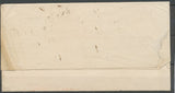 1826 Lettre Franchise Ministère des Finances + tampon rouge P3123