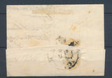 1836 Lettre CAD T12 1 fleuron GUIGNES + BR F FOUJU SEINE&MARNE(73) TB. P3183