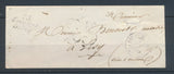 1852 env. Cursive 73 Crouy-s-ourcq + CAD T15 MAY SEINE&MARNE(73) TB. P3213