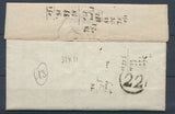1804 Lettre MARQUE LINEAIRE 72 MONTFORT-LAMAURY 31x11 SEINE&OISE (72) SUP. P3355