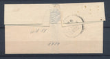 1819-30 Lettre cursive double 72/Triel/POISSY SEINE&OISE(72) SUP. P3500