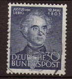 Allemagne 1953 N°52 Von Liebig 30p Bleu. P359