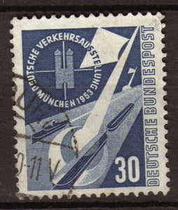 Allemagne 1953 N°56 30p Bleu. P368