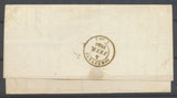 1846 Lettre Marque 9 VILLE-SUR-TERRE 45mm+ CAD T13 BAR-SUR-AUBE P3794