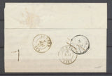 1847 Lettre Cursive 40 Marchenoir 26mm + PP+ CAD T15 Oucques Signée P3824