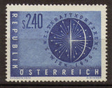 Autriche 1956 N°859 2s40 Bleu violet N**. P382