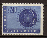 Autriche 1956 N°859 2s40 Bleu violet N**. P386
