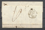 1822 Lettre en port payé P2P LA CAPELLE 40x10mm AISNE Superbe. P3880