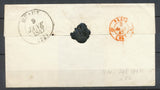 1847 Lettre oblitérée CAD T13 GANDELU AISNE (2) SUP. P3934