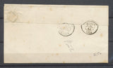 1853 Lettre oblitérée CAD T15 GANDELU 6ème jour AISNE (2) SUP. P3935
