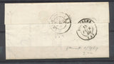 1849 Février Lettre oblitérée CAD T14 MARLE AISNE (2) SUP. P3937