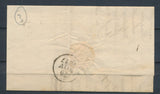 1827 Lettre Marque linéaire 78 OLLIOULE 31x10mm VAR(78) TB. P4126