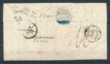 1830 Lettre P66P NEUF-BRISACH +DEB36 TOURS + DEB. 32 BORDEAUX HAUT-RHIN P4213