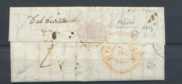 1803 Déboursés manuscrit 