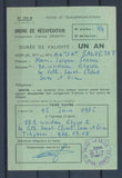1965 carte Ordre de réexpédition des correspondances tarif à 10F PA N°41 P4312