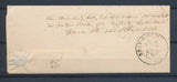 1850 Lettre cursive 9/Trainel 16mm + CAD T13 NOGENT-SUR-SEINE AUBE (9) P4355
