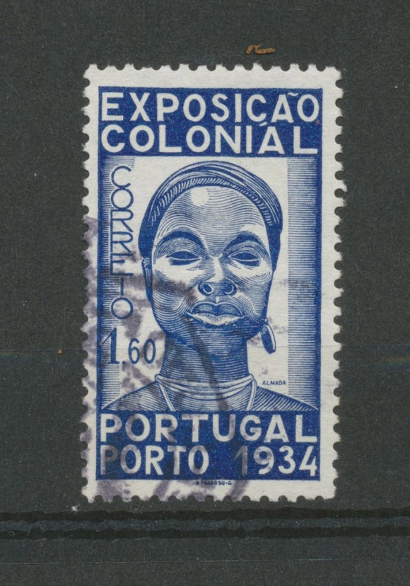Portugal Expo 1934 N°574 1.60 Bleu Oblitéré TB P446