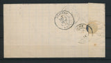1871 Lettre N°60 obl Conv. Station Montchanin CH.M. SAONE ET LOIRE (70) P4472
