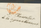 1842 Lettre Marque Grand Chancelier de la Légion D'Honneur CAD Paris Rge P503