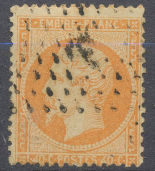 Classique N°23 40c orange Oblitéré Ancre TB. P5067