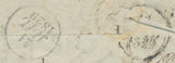 1829 Lettre DEBOURSES de MONTPELLIER et DEB 12 TARASCON BOUCHES DU RHONE P539