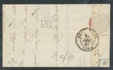 Lettre 1842 Cursive 78 Cogolin + CAD Le Luc type 14. P665