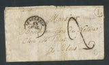 1849 Lettre CAD Beaugency + Taxe 2 + Boîte rurale identifiée B Beaumont TB P803