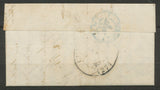 1844 Lettre CAD Vaucouleurs T12 +1D rural rouge + Boîte rurale C Maxey TB. P830