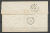 1876 Lettre N°60C Ambulant, Convoy.-Station BLEU St Saturnin-les-Avignon P870