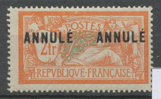 COURS D'INSTRUCTION MERSON 2f orange ANNULE N* W497