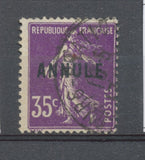 COURS D'INSTRUCTION N°142CI1 35c violet foncé W545