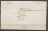 1878 TRIPLE PORT TRICOLORE, 30c. Lauré + Céres N°55 + 60 obl. GC, C.17 X1100