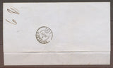 1850 Lettre CAD Morlaix/Bateau à Vapr, Taxe 2, Salle N°308, Superbe X1126