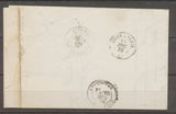 1876 Lettre N°90 obl Conv. Station Cuinchy LIL.BETH, rare, Superbe. X1205