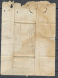 1671 2 lettres purifiées de CADIX à St MALO par St François, Dieu Conduise X1229