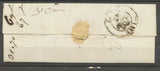 1844 Lettre Cursive 46/Aumont 31 mm + PP seul 1844, Superbe. X1237