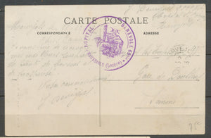 1915 Carte Postale Marjevols/Hôpital Bénévole 69 bis, Violet X1242
