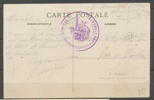 1915 Carte Postale Marjevols/Hôpital Bénévole 69 bis, Violet X1242