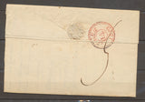 1829 Lettre Marque Linéaire P50P Montierender HAUTE MARNE(50) Ind 15 X1245