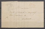 27 Octobre 1870 Lettre Cachet Prades Type 17 + PP. PYRENEES ORIENTALES(65) X1259