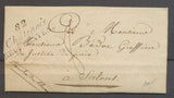 1827 Lettre Cursive double 82 Châtenois/Neuf Château PD (82) Ind 22 X1276